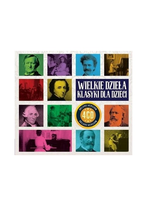 Wielkie Dzieła klasyki dla dzieci (4CD)