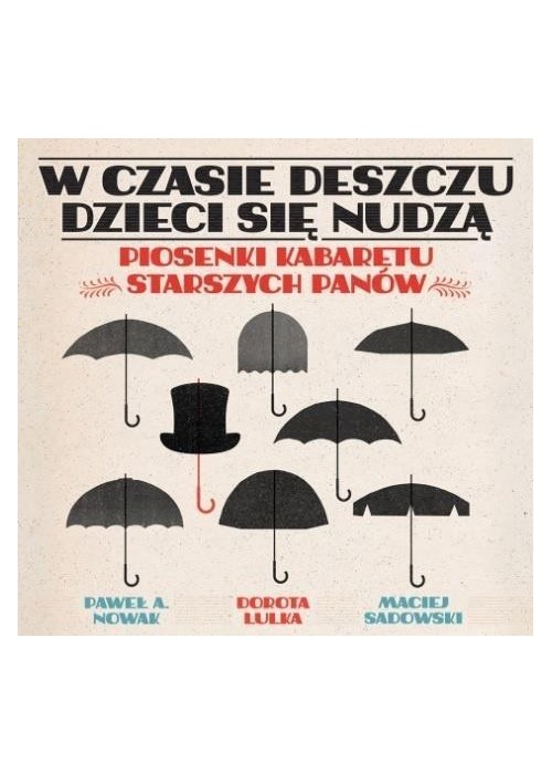 W czasie deszczu dzieci się nudzą CD