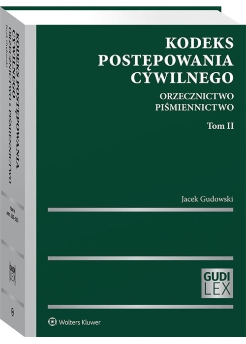 Kodeks postęowania cywilnego T.2