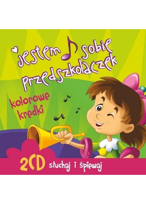 Jestem sobie przedszkolaczek. Kolorowe kredki CD