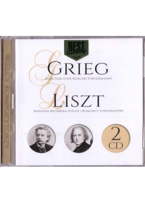 Wielcy kompozytorzy - Grieg, Liszt (2 CD)