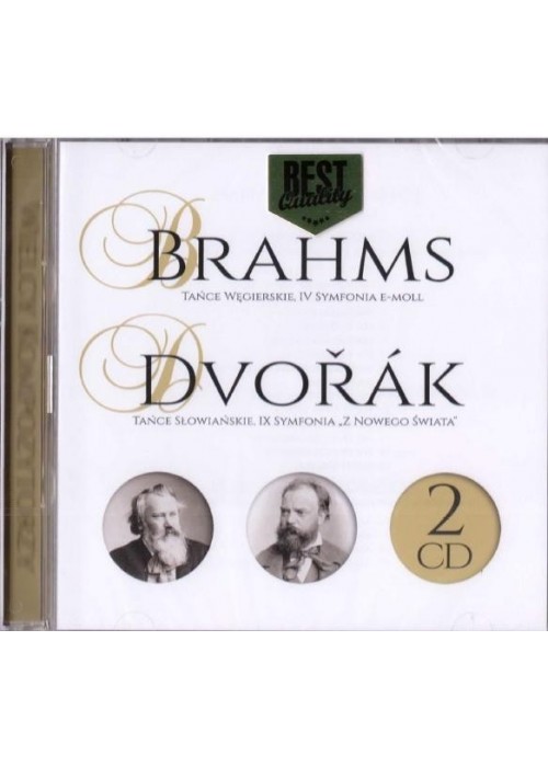 Wielcy kompozytorzy - Brahms, Dvorak (2 CD)