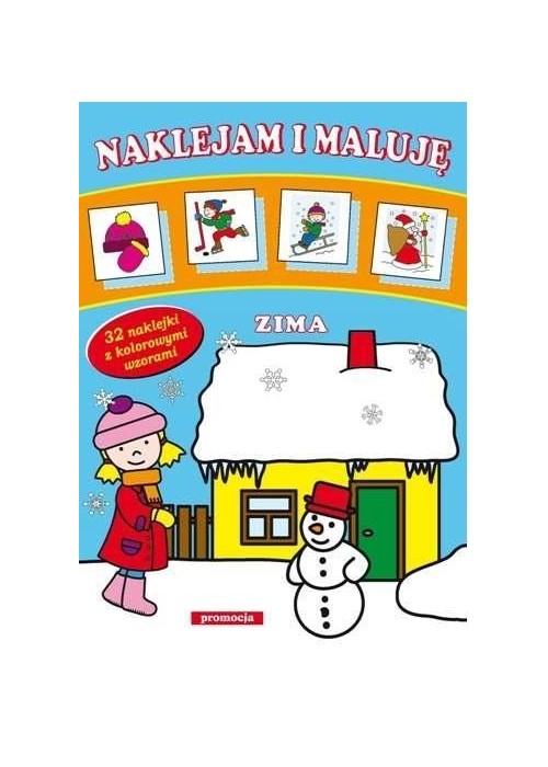 Naklejam i maluję - Zima